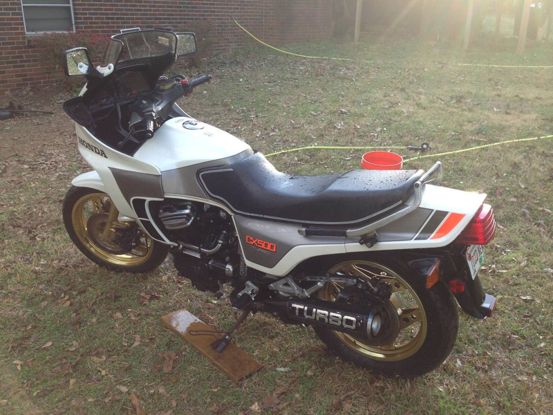 Illustration for article titled For $3,500, Will This 1982 Honda CX500 Turbo Blow You Away?